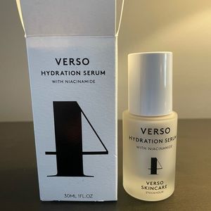 Verso Hydration Serum with Niacinamide 30 ml 1 fl oz Full Size NIB